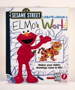 Sesame Street Create And Draw In Elmo's World - PC Cover & Box Art