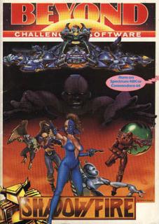 Shadowfire - C64 Cover & Box Art