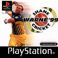 Shane Warne '99 Cricket - PlayStation Cover & Box Art