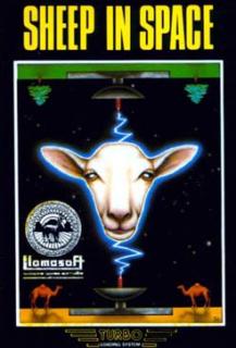 Sheep In Space - C64 Cover & Box Art