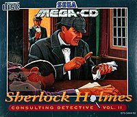 Sherlock Holmes: Consulting Detective Vol. II - Sega MegaCD Cover & Box Art