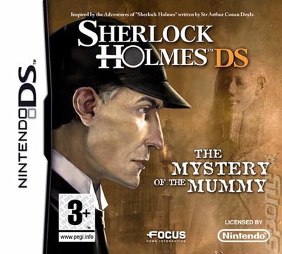 Sherlock Holmes DS: The Mystery of the Mummy - DS/DSi Cover & Box Art