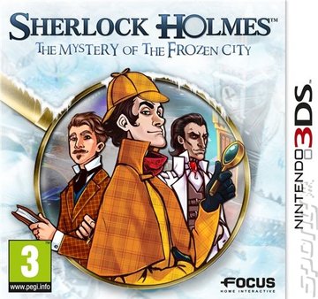 Sherlock Holmes and the Mystery of the Frozen City - 3DS/2DS Cover & Box Art
