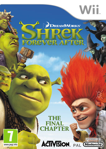 Shrek Forever After - Wii Cover & Box Art