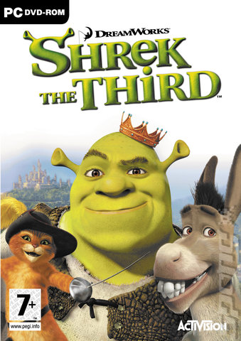 Shrek the Third - PC Cover & Box Art