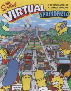 Simpsons: Virtual Springfield - PC Cover & Box Art