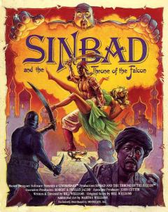Sinbad and the Throne of the Falcon - Amiga Cover & Box Art