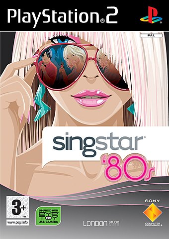 SingStar '80s - PS2 Cover & Box Art