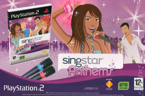 SingStar Anthems - PS2 Cover & Box Art