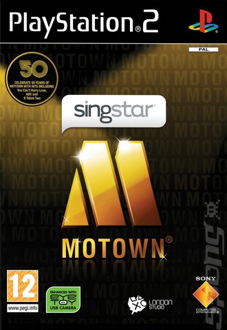SingStar Motown - PS2 Cover & Box Art