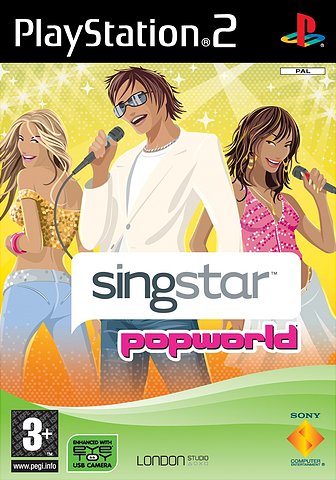 SingStar Popworld - PS2 Cover & Box Art