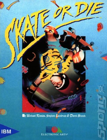 Skate or Die - PC Cover & Box Art