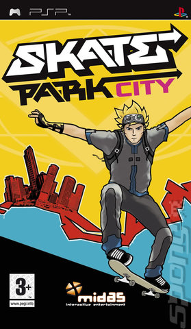 Skate Park City - PSP Cover & Box Art