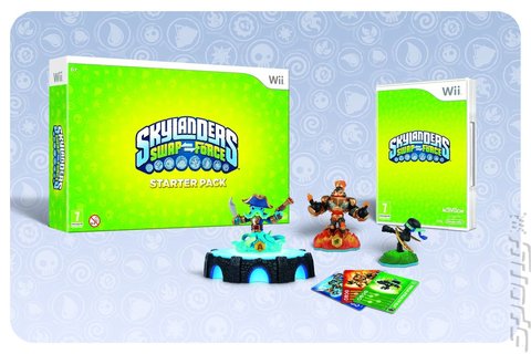 Skylanders Swap Force - Wii Cover & Box Art