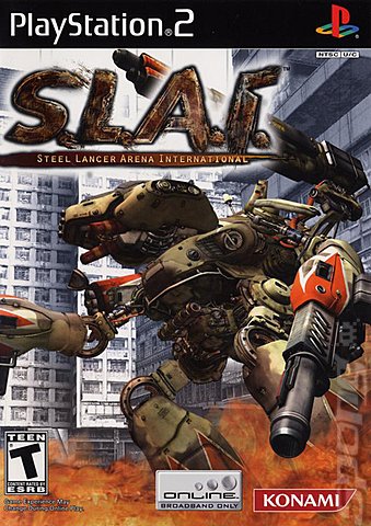 S.L.A.I. - PS2 Cover & Box Art