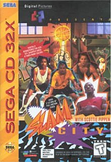 Slam City - Sega 32-X Cover & Box Art