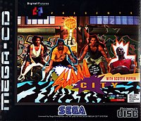 Slam City - Sega MegaCD Cover & Box Art