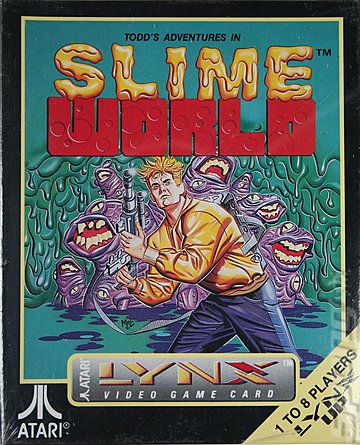 Slime World - Lynx Cover & Box Art