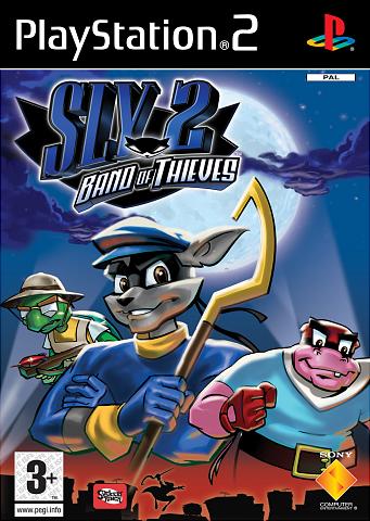 Sly 2: Band of Thieves - PS2 Cover & Box Art