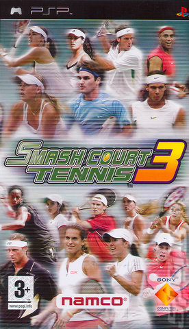 Smash Court Tennis 3 - PSP Cover & Box Art