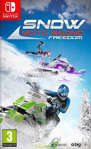 Snow Moto Racing: Freedom - Switch Cover & Box Art
