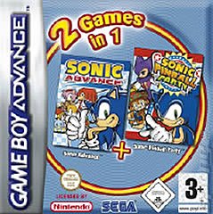 2 Games in 1: Sonic Advance and Sonic Pinball Party (GBA)