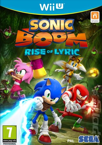 Sonic Boom: Rise of Lyric - Wii U Cover & Box Art