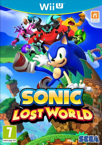 Sonic: Lost World - Wii U Cover & Box Art