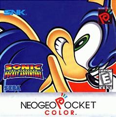 Sonic the Hedgehog Pocket Adventure - Neo Geo Pocket Colour Cover & Box Art