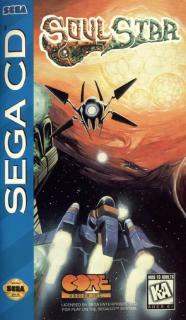 Soul Star - Sega MegaCD Cover & Box Art