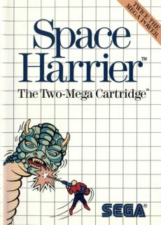 Space Harrier - Sega Master System Cover & Box Art