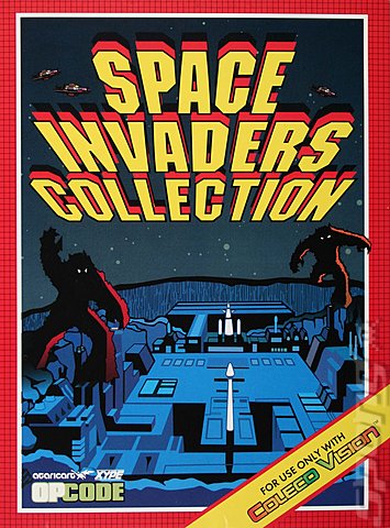 Space Invaders Collection - Colecovision Cover & Box Art