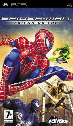 Spider-Man: Friend or Foe - PSP Cover & Box Art
