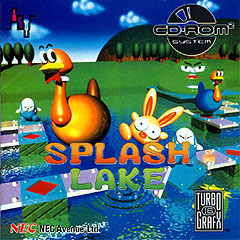 Splash Lake - NEC PC Engine Cover & Box Art