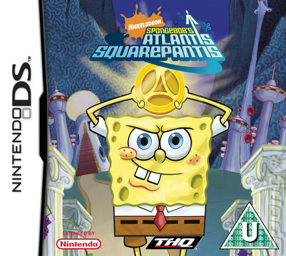 SpongeBob's Atlantis Squarepantis - DS/DSi Cover & Box Art