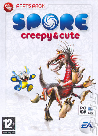 Spore Creepy & Cute Parts Pack - PC Cover & Box Art