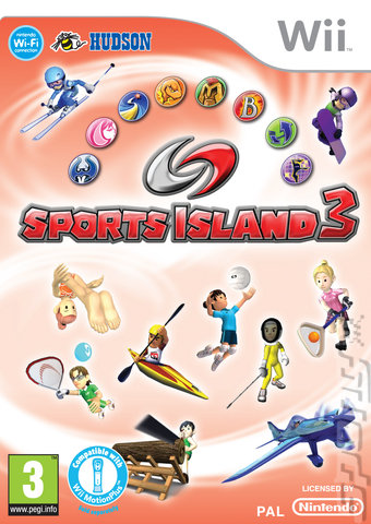 Sports Island 3 - Wii Cover & Box Art