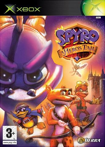 Spyro: A Hero's Tail - Xbox Cover & Box Art