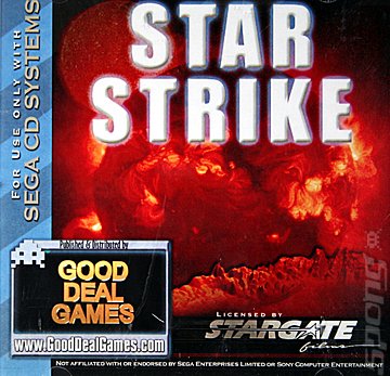Star Strike - Sega MegaCD Cover & Box Art
