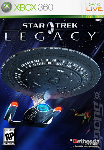 Star Trek: Legacy - Xbox 360 Cover & Box Art