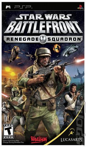 Star Wars Battlefront: Renegade Squadron - PSP Cover & Box Art