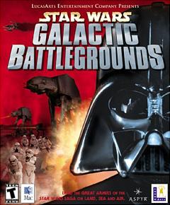 Star Wars: Galactic Battlegrounds - Power Mac Cover & Box Art