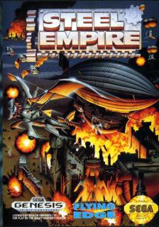 Steel Empire - Sega Megadrive Cover & Box Art