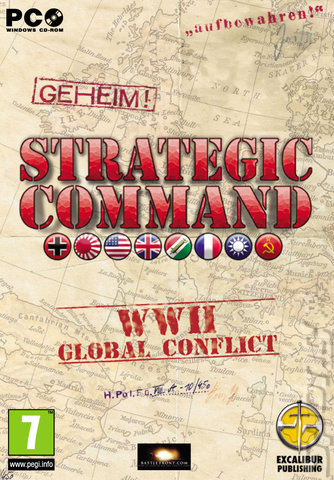 Strategic Command: WWII Global Conflict - PC Cover & Box Art