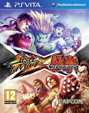 Street Fighter X Tekken - PSVita Cover & Box Art