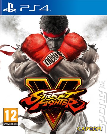 Street Fighter V - PS4 Cover & Box Art