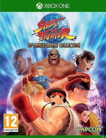 Street Fighter 30th Anniversary Collection - Xbox One Cover & Box Art