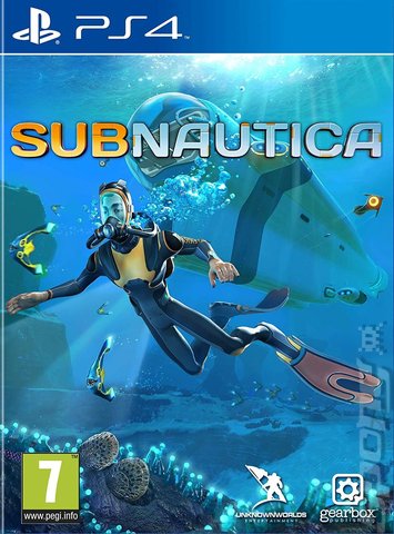 Subnautica - PS4 Cover & Box Art