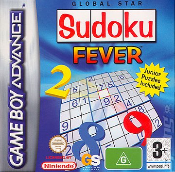 Sudoku Fever - GBA Cover & Box Art