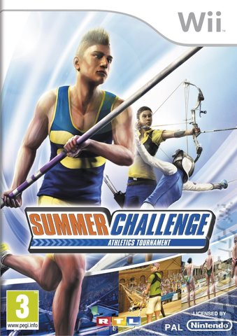 Summer Challenge: Athletics Tournament - Wii Cover & Box Art